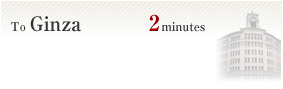 To Ginza 2minutes