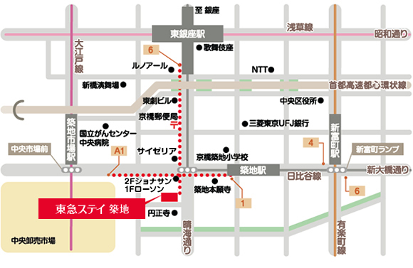 ホテル所在地