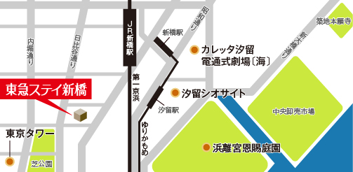 周辺案内地図