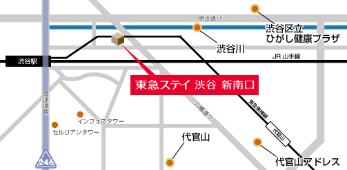 周辺案内地図