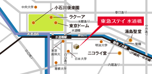 周辺案内地図