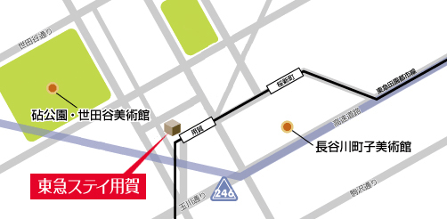 周辺案内地図