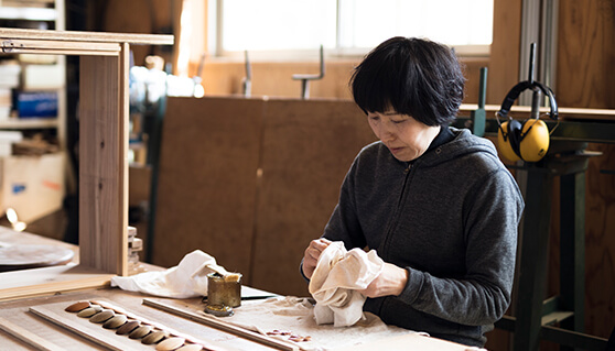 Wooden furniture and knickknacks kino workshop