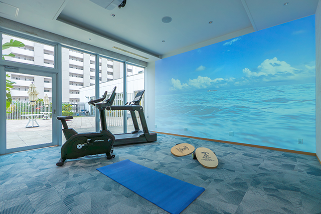 Fitness Room: Ocean Serenity — Okinawa Ocean Journey