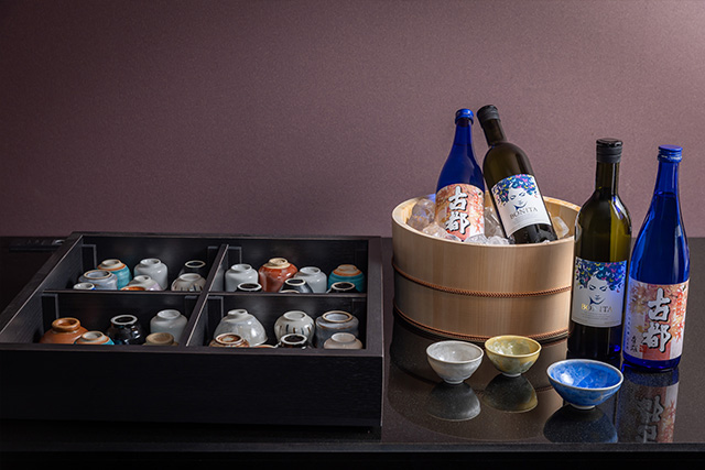 京都の銘酒を愉しめるロビーラウンジ