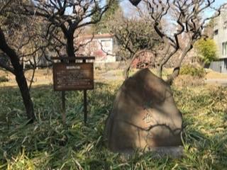 芝公園銀世界梅石碑2018.jpg